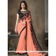 Faux Georgette Embroidered Work Classic Designer Saree