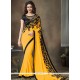 Faux Georgette Sequins Work Designer Saree