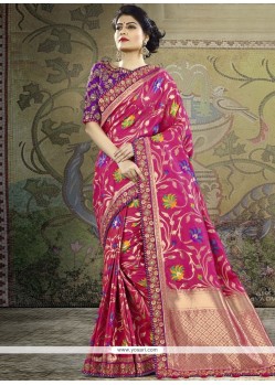 Art Silk Designer Traditional Saree