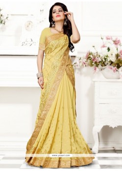 Faux Georgette Designer Saree