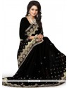 Black Designer Saree