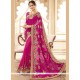 Faux Georgette Resham Work Designer Traditional Saree