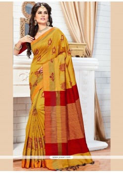 Raw Silk Traditional Saree