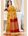 Raw Silk Traditional Saree