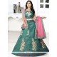 Green Resham Work Designer Lehenga Choli