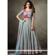 Jennifer Winget Resham Work Floor Length Anarkali Suit