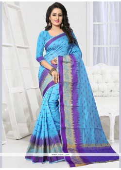 Blue Traditional Saree