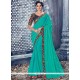 Green Designer Saree