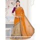 Lace Work Net Casual Saree