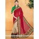 Lace Work Casual Saree