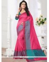 Patch Work Silk Saree