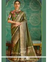 Weaving Work Silk Designer Saree