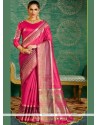 Silk Hand Work Designer Saree