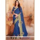 Banglori Silk Embroidered Work Designer Traditional Saree