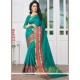 Green Woven Work Banarasi Silk Designer Traditional Saree