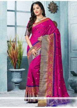 Art Silk Weaving Work Traditional Designer Saree