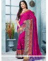 Art Silk Weaving Work Traditional Designer Saree