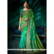 Green Viscose Shaded Saree