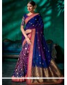 Viscose Resham Work Classic Designer Saree