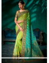 Green Designer Traditional Saree