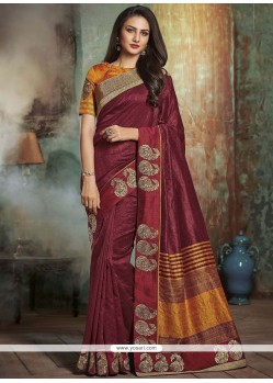 Woven Work Traditional Saree