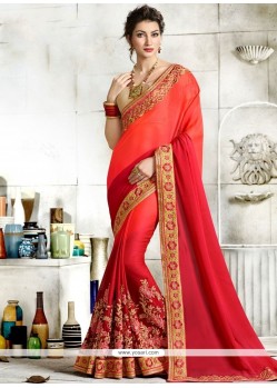 Shaded Saree For Party