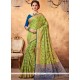 Green Art Silk Traditional Designer Saree