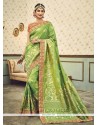 Art Silk Zari Work Designer Traditional Saree