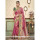 Pink Designer Traditional Saree