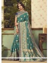 Green Art Silk Traditional Designer Saree