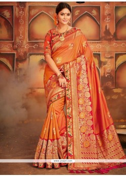 Weaving Work Art Silk Designer Traditional Saree