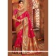 Hot Pink Designer Traditional Saree