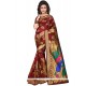 Weaving Work Traditional Designer Saree