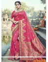 Banarasi Silk Embroidered Work Traditional Designer Saree