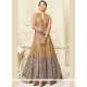 Gauhar Khan Malbari Silk Embroidered Work Floor Length Anarkali Suit