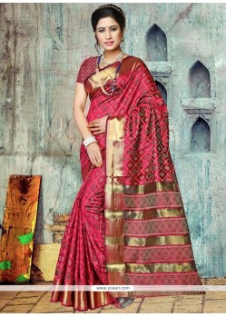 Weaving Work Traditional Designer Saree