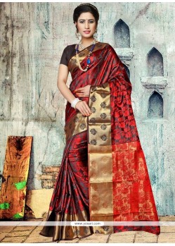 Black Traditional Designer Saree