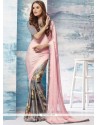 Faux Georgette Printed Saree