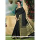 Black Designer Traditional Saree