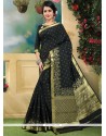 Black Designer Traditional Saree