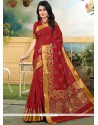 Art Silk Weaving Work Traditional Designer Saree