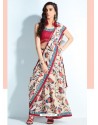 Perfect Multi Colour Silk Casual Saree