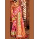 Perfervid Embroidered Work Traditional Saree