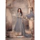 Ordinary Grey Designer Floor Length Anarkali Suit