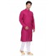 Simple Look Pink Kurta Pajama