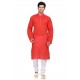 Superb Daily Wear Orange Kurta Pajama