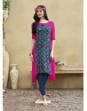 Adorable Pink Rayon Kurti