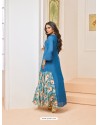 Classy Blue Kurti For Girls