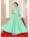 Awesome Green Embroidered Kurti