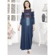 Trendy Dark Blue Party Wear Tunic